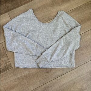 Aerie Women’s Open Back Cropped Sweatshirt